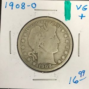 1908 Half Dollar