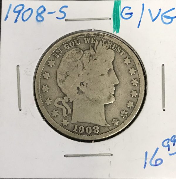 1908 Half Dollar