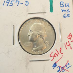 1957 US Quarter