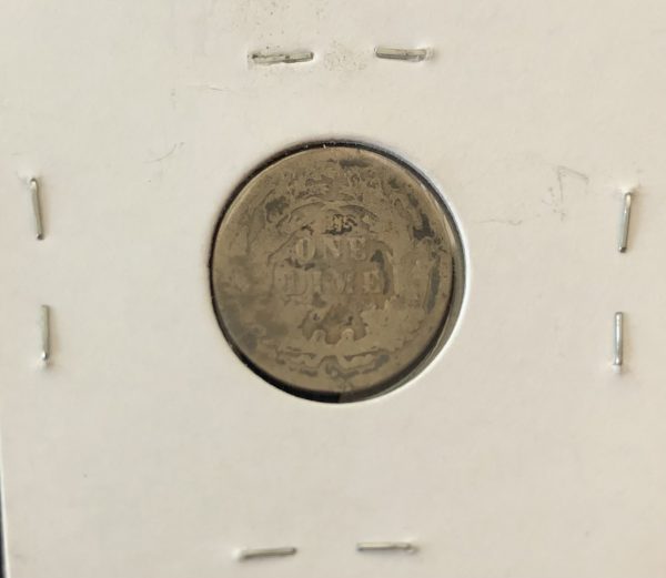 1891 Seated dime